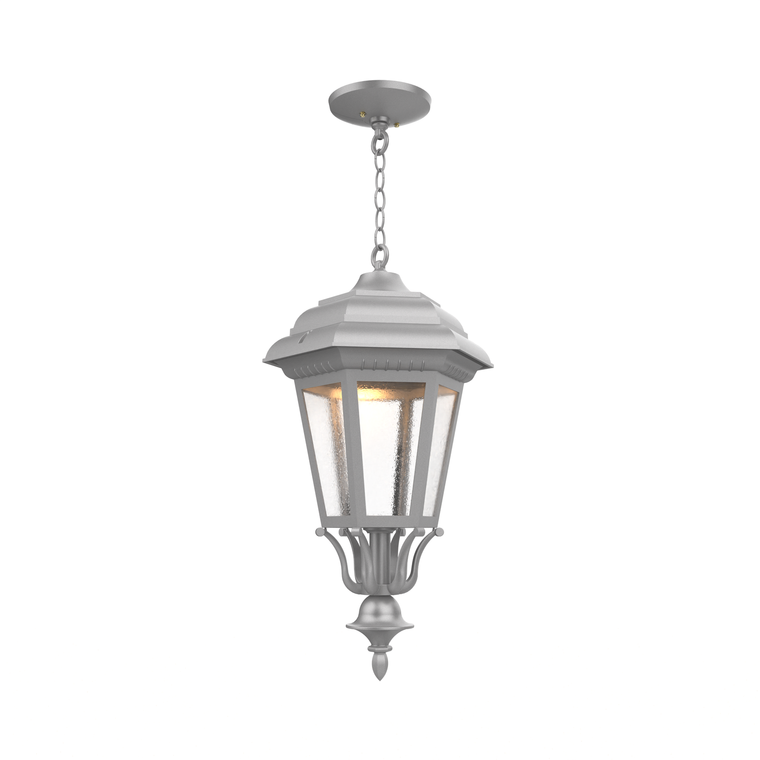 Jamestown - Ceiling mount with chain large closed bottom - 31455