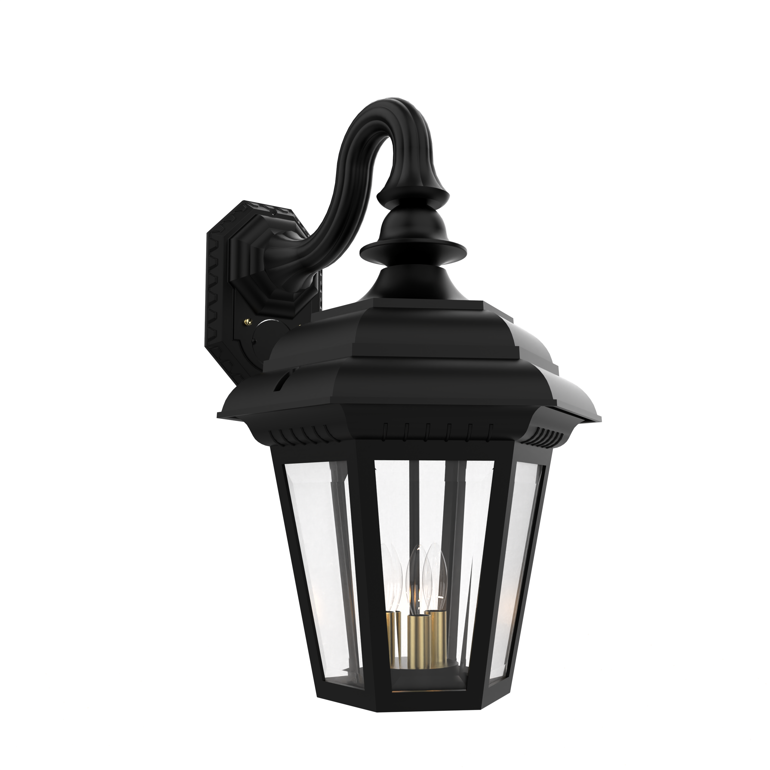 Jamestown - Large Open Bottom Wall Mount Down - 31482