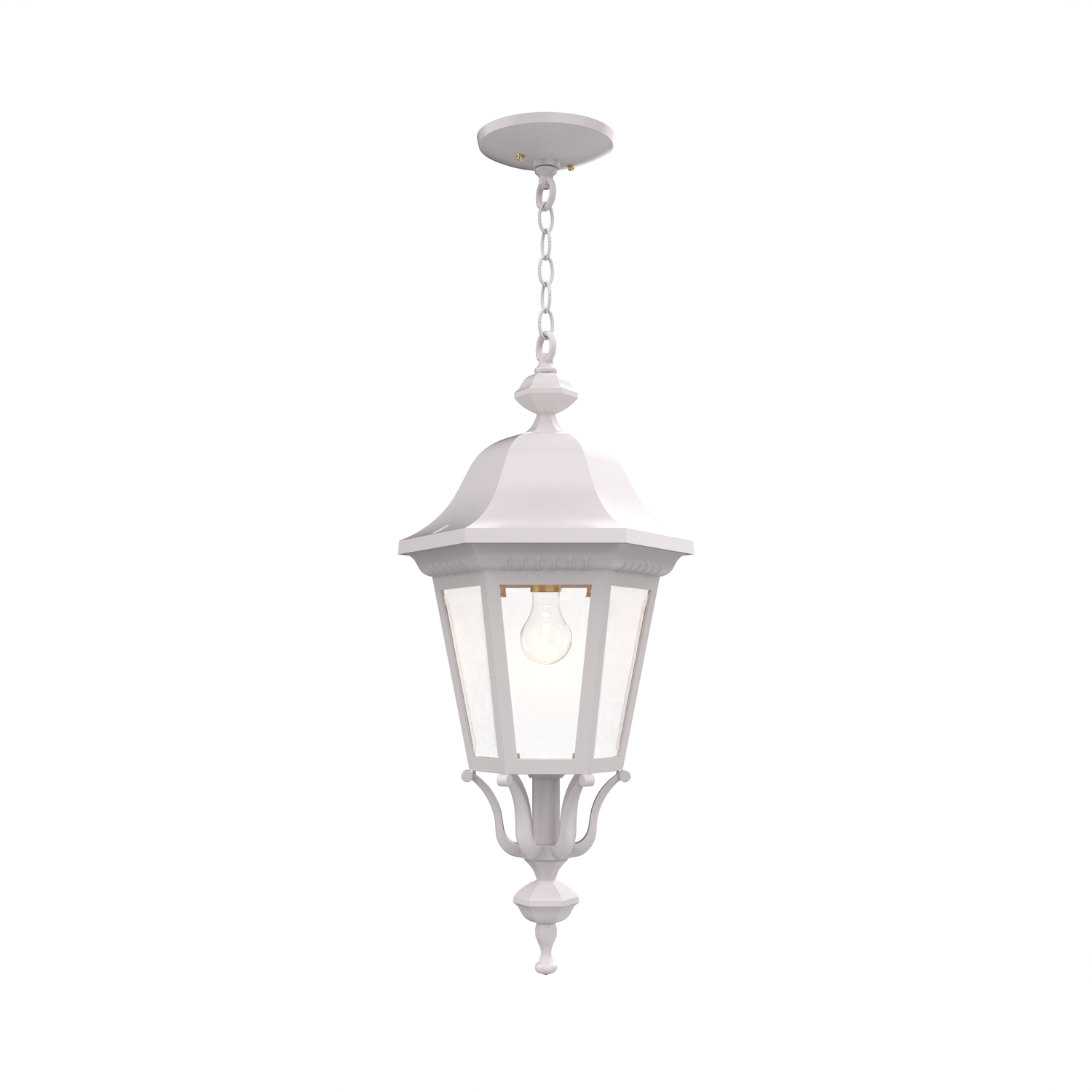 Florence - Ceiling mounting with chain large closed bottom - 33755