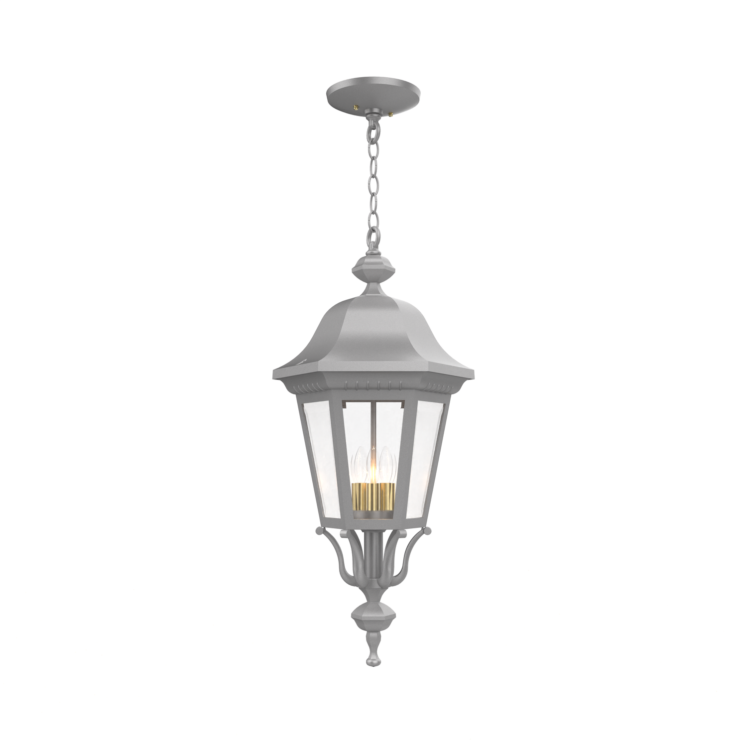 Florence - Ceiling mounting with chain large closed bottom - 33755