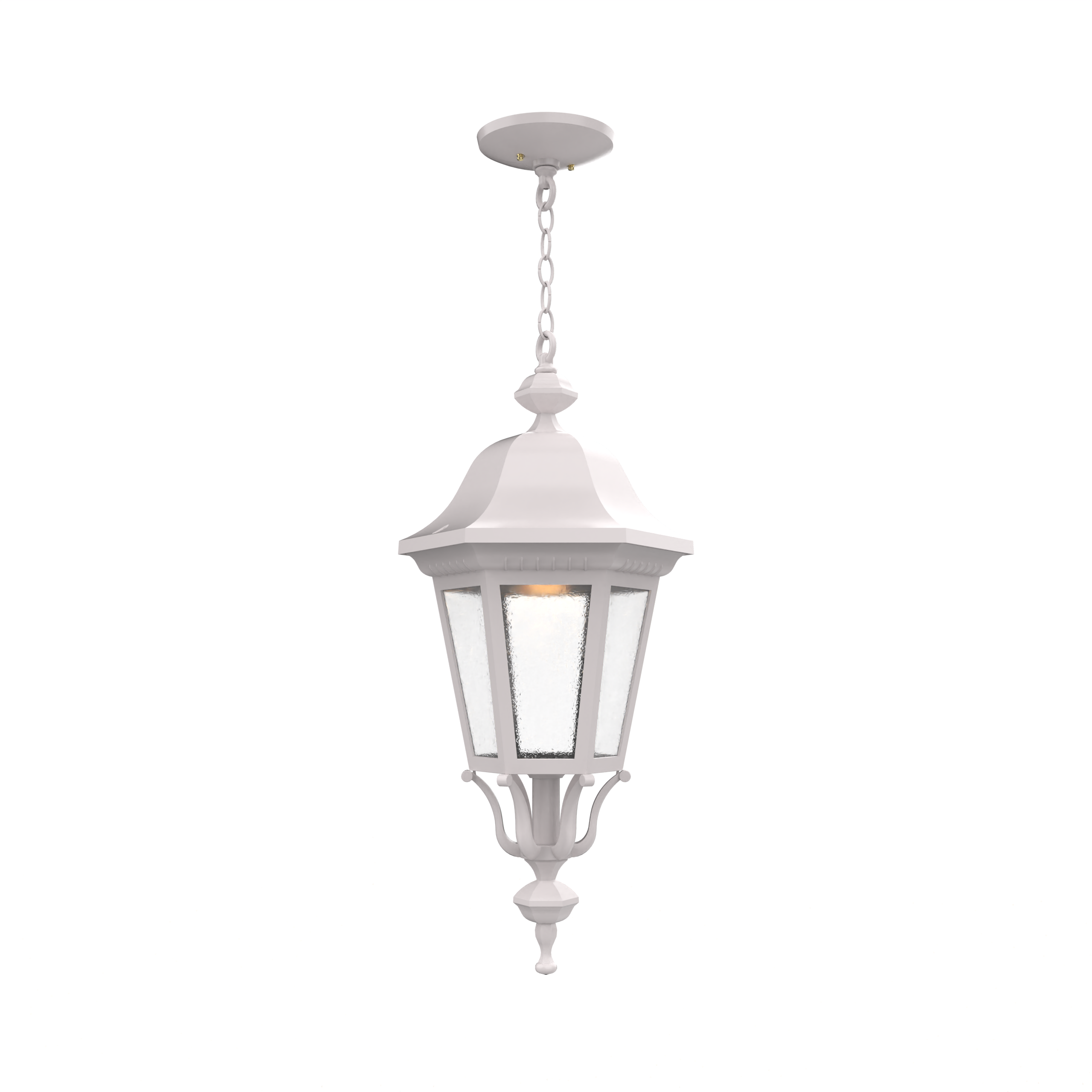 Florence - Ceiling mounting with chain large closed bottom - 33755