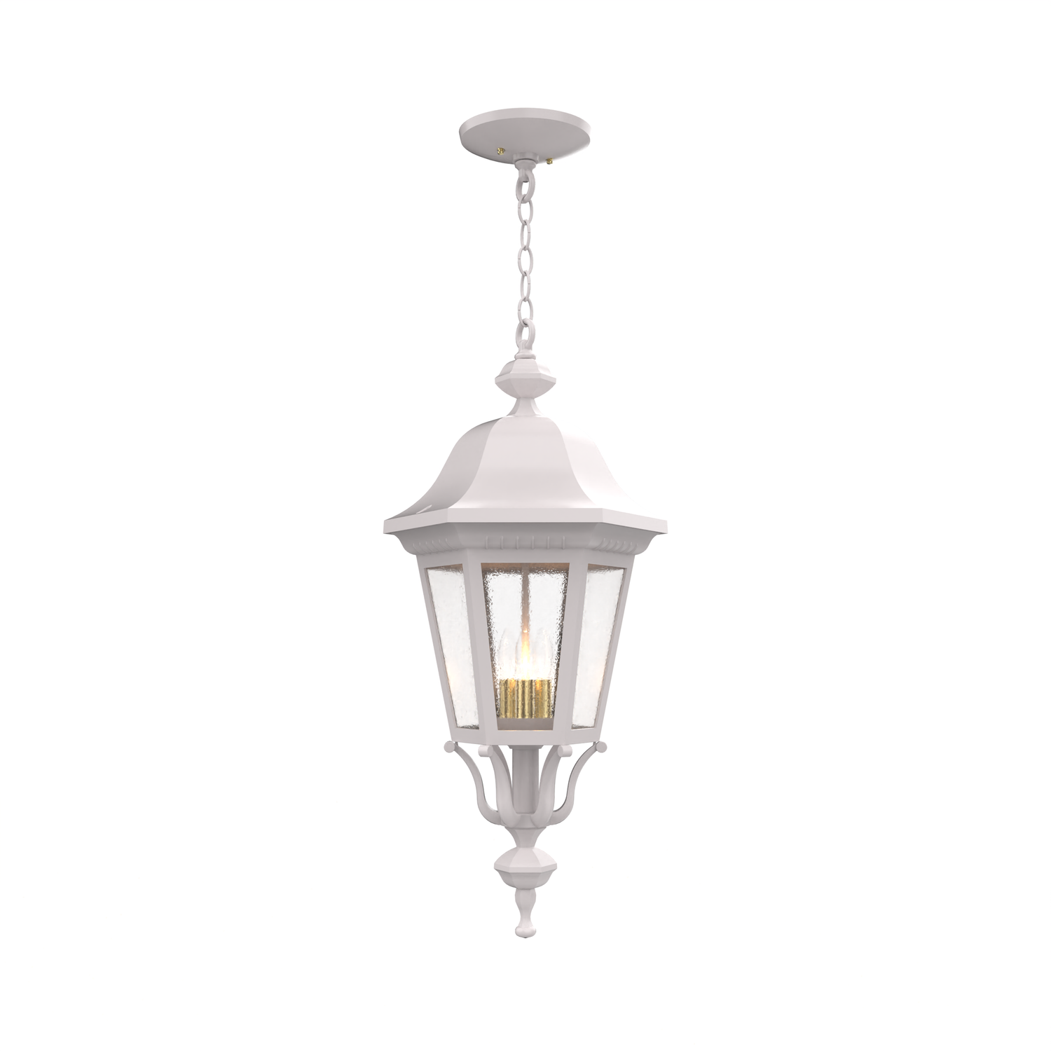 Florence - Ceiling mounting with chain large closed bottom - 33755