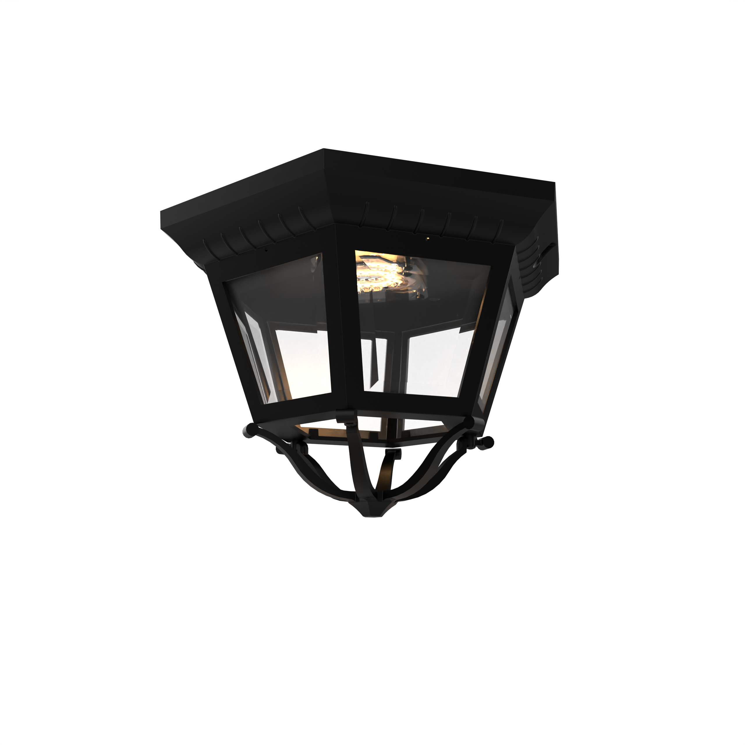 Florence - Ceiling lamp closed bottom large format - 33775