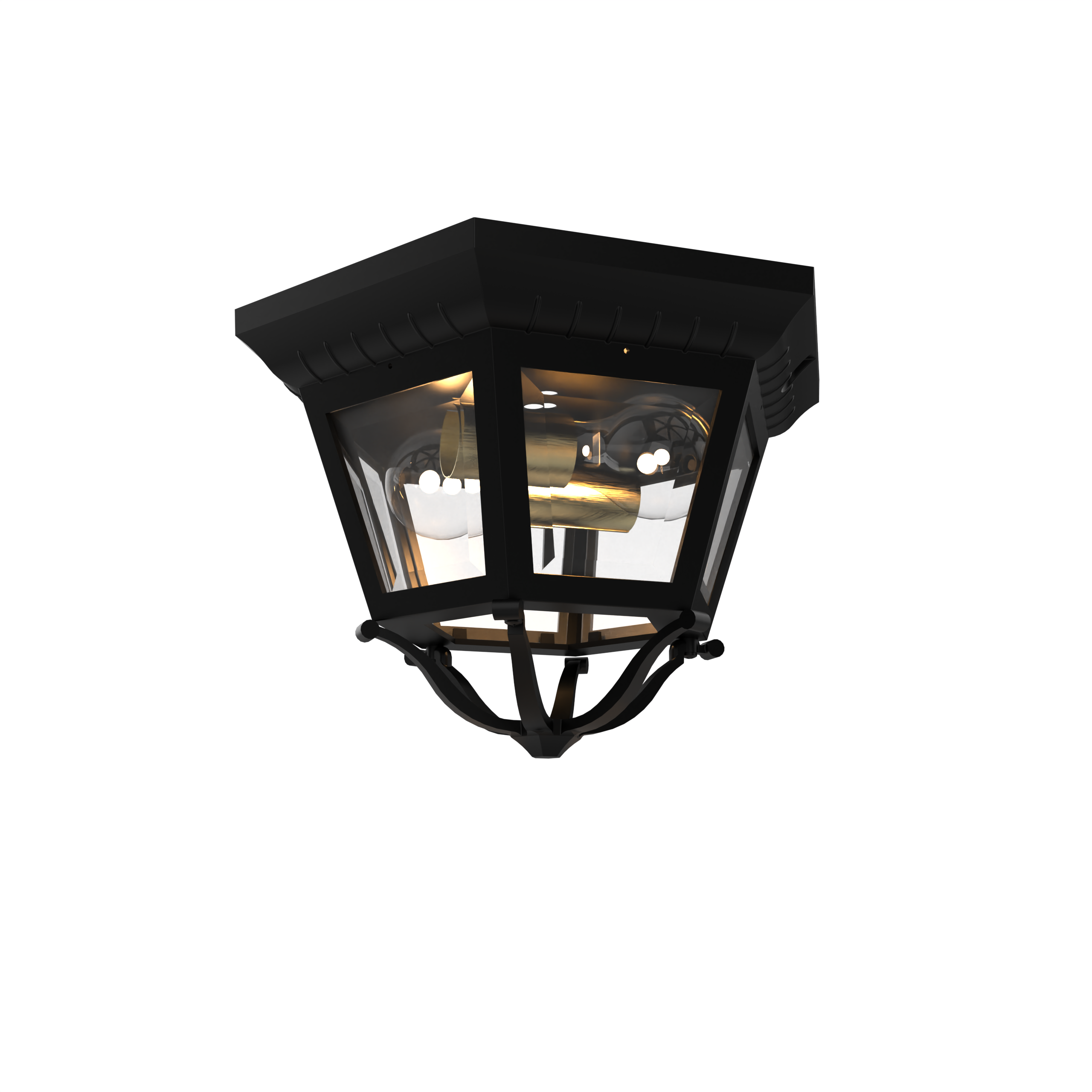 Florence - Ceiling lamp closed bottom large format - 33775