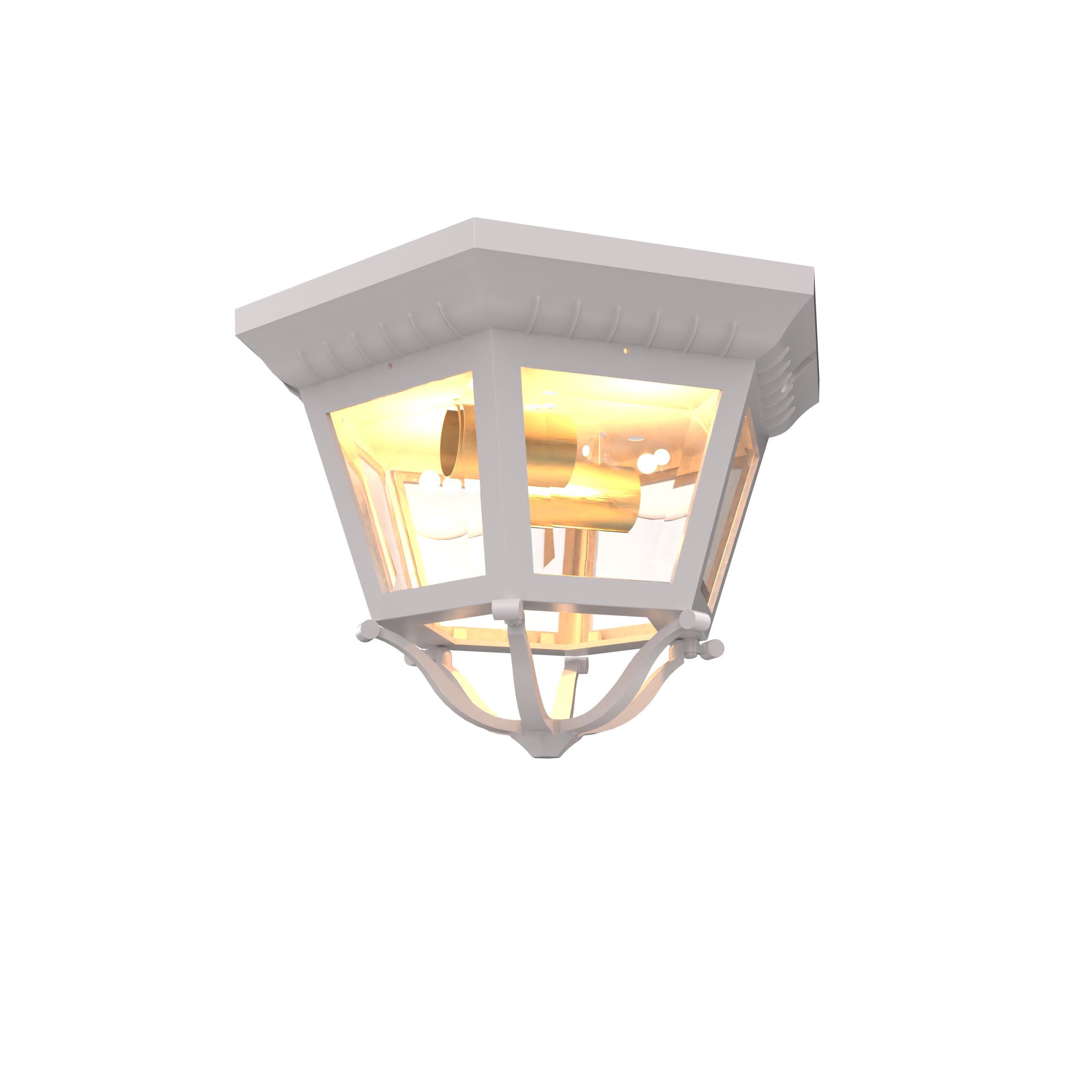 Florence - Ceiling lamp closed bottom large format - 33775