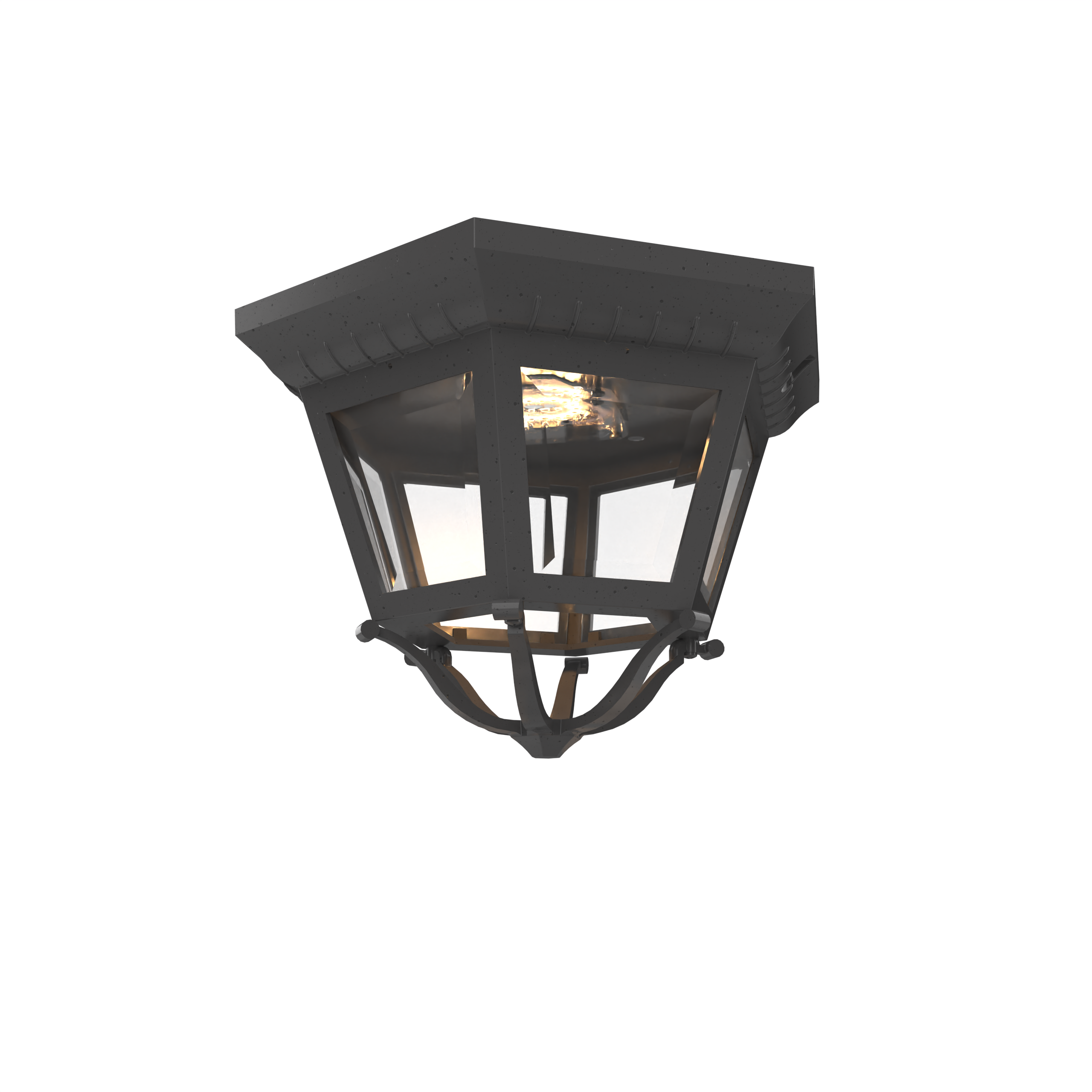 Florence - Ceiling lamp closed bottom large format - 33775