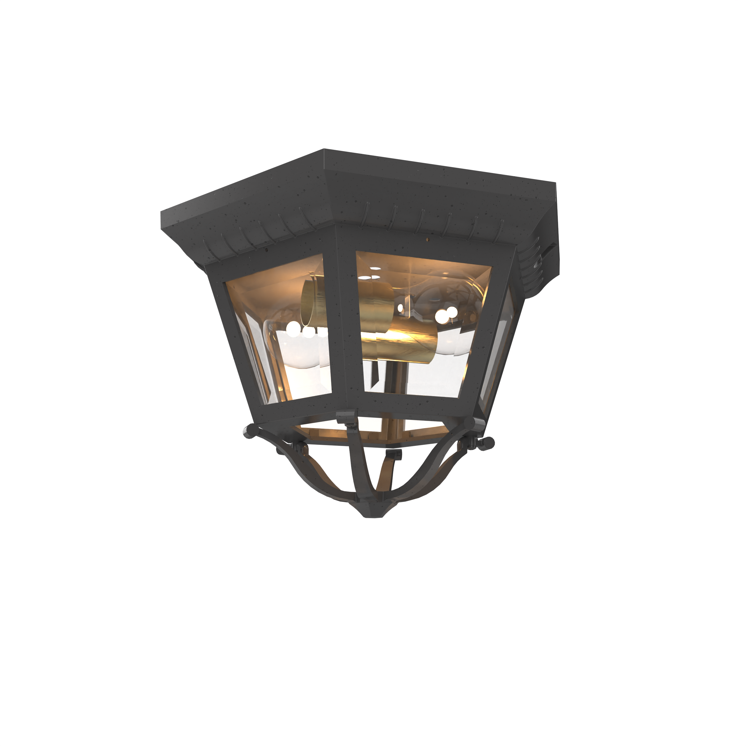 Florence - Ceiling lamp closed bottom large format - 33775