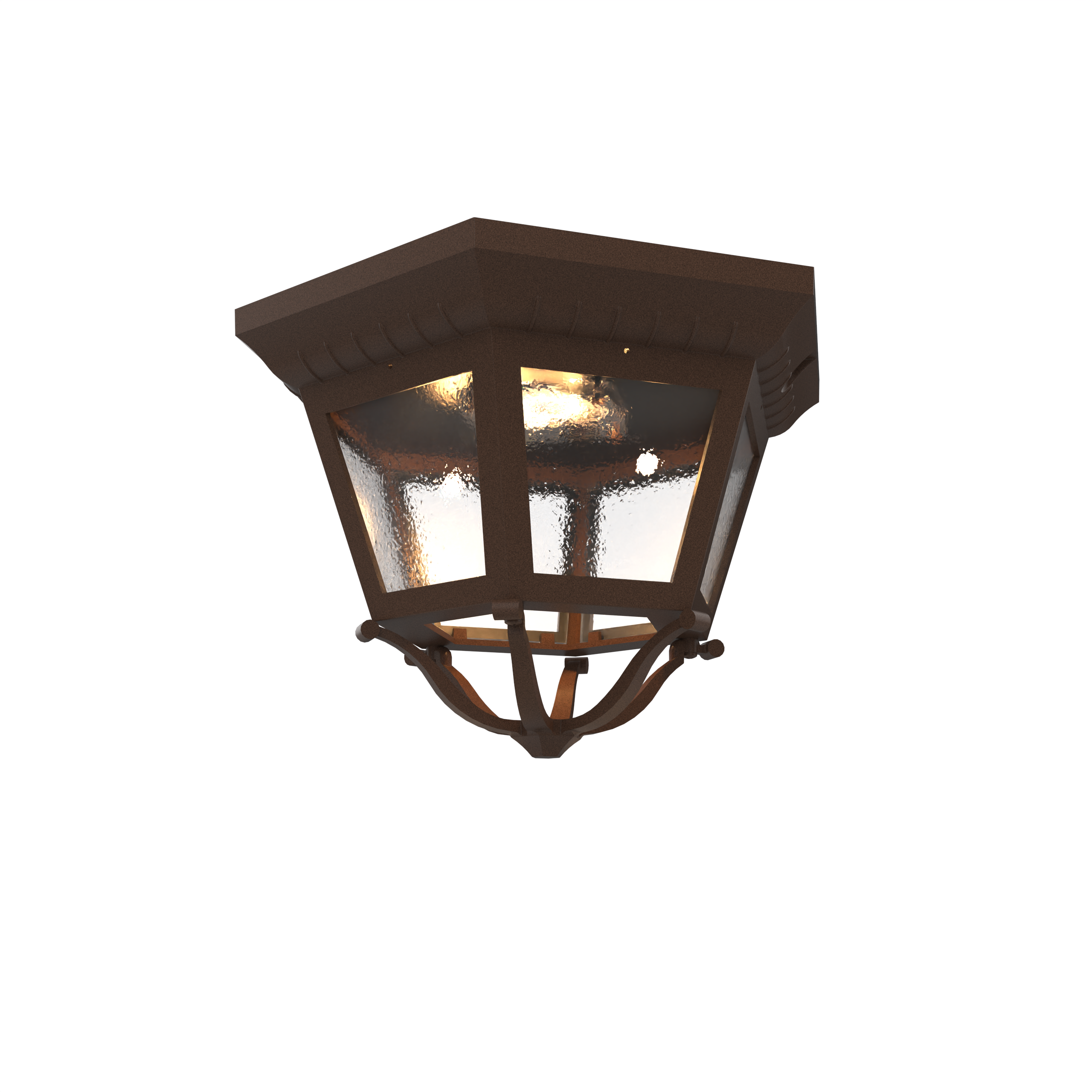 Florence - Ceiling lamp closed bottom large format - 33775