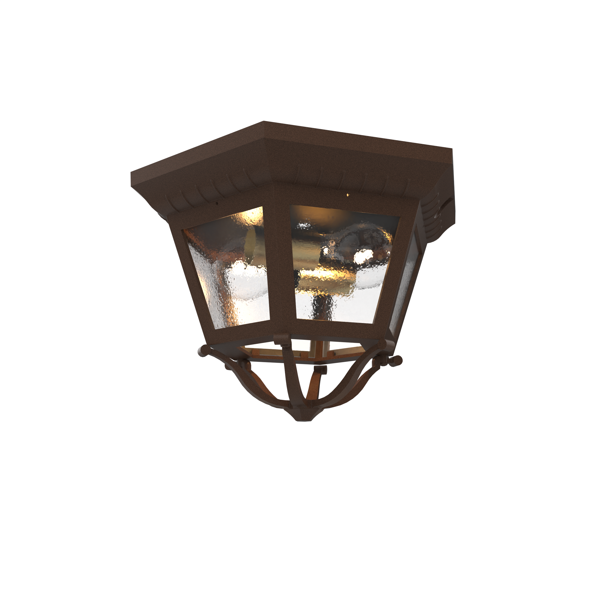 Florence - Ceiling lamp closed bottom large format - 33775