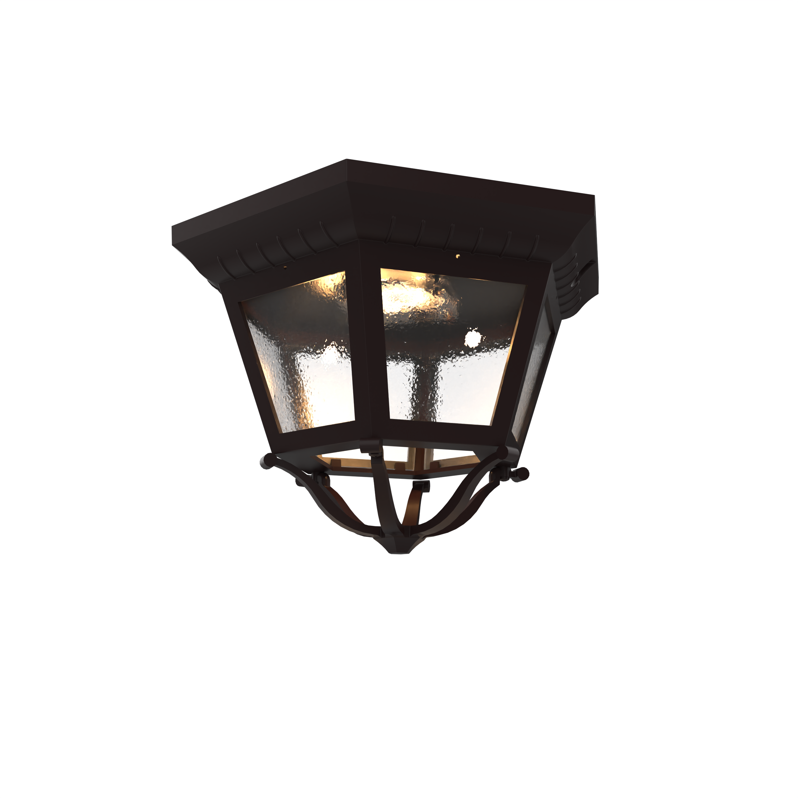 Florence - Ceiling lamp closed bottom large format - 33775