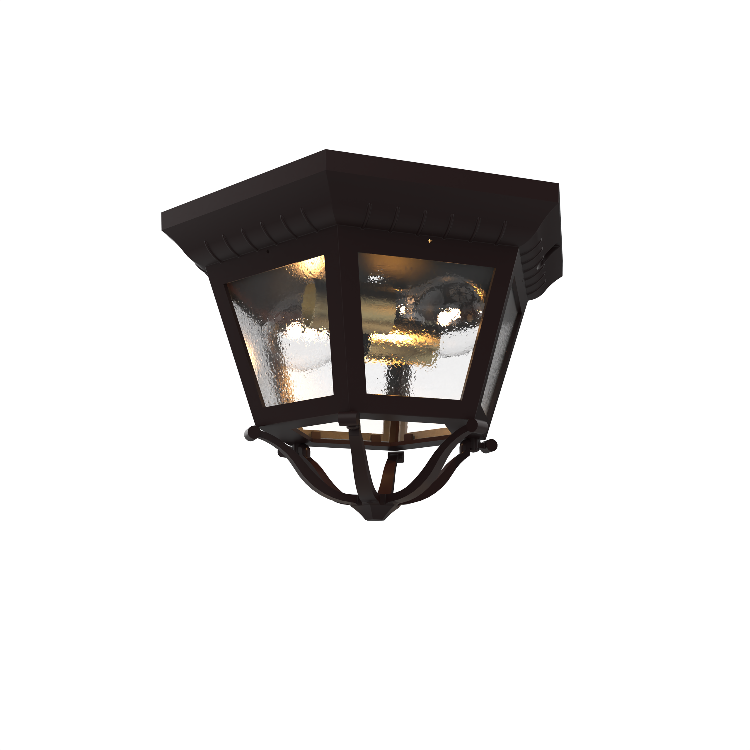 Florence - Ceiling lamp closed bottom large format - 33775