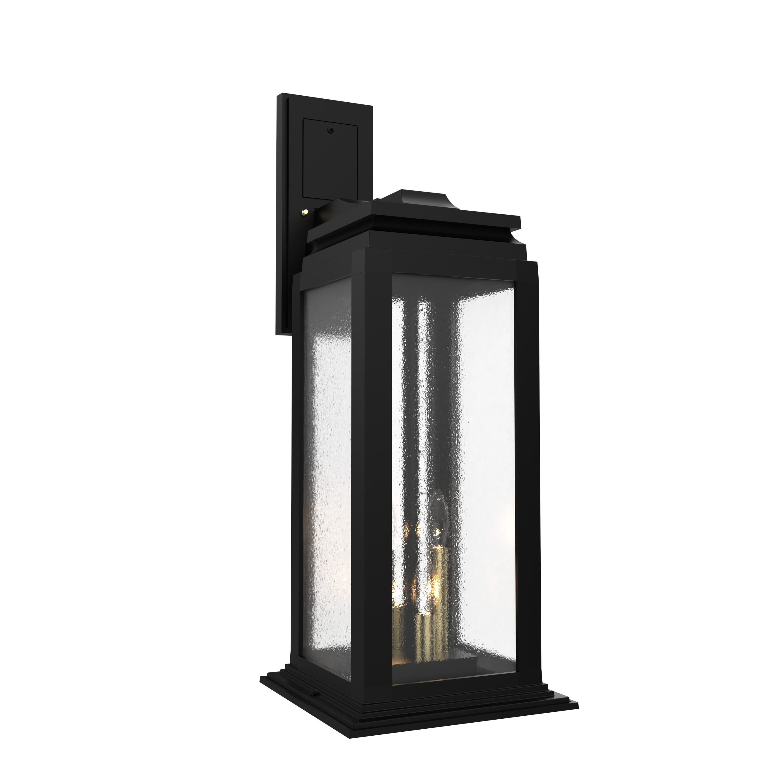 Serie 65e - Wall-mounted downward open bottom large format - 36701