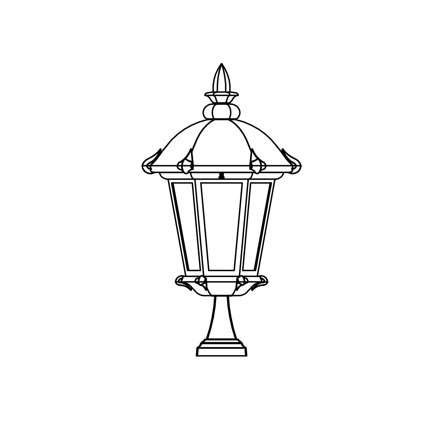 Commercial - Montpellier - Pedestal [MP20]