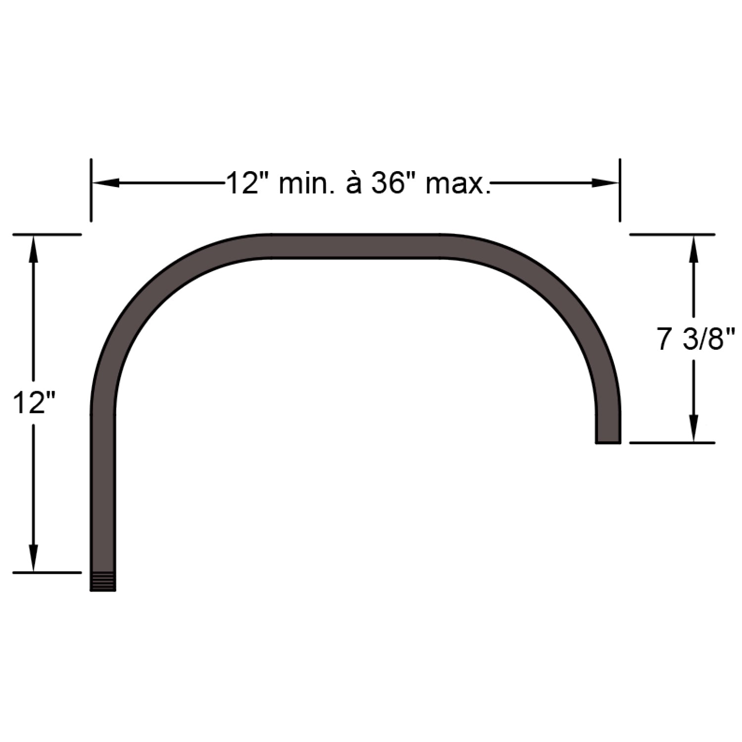 Sign - Mounting Rod - G